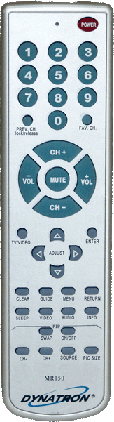 Mitsubish type-replacement remote control